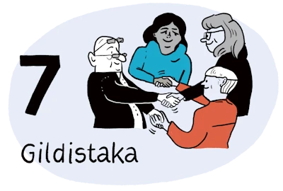 Skref 7: Gildistaka