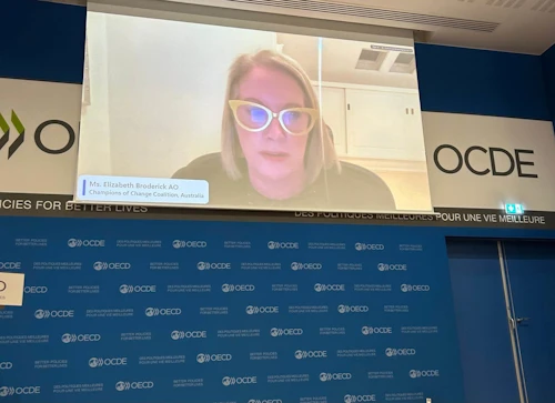 Elizabeth Broderick AO, stofnandi og framkvæmdastýra áströlsku samtakanna Champions of Change Coalition
