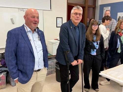 Guðmundur Ingi Kristinsson og Kristinn Þorsteinsson Skólameistari í Fjölbrautaskóla Garðabæjar