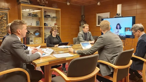 Fjarfundur norrænu utanríkisráðherranna á fimmtudag.