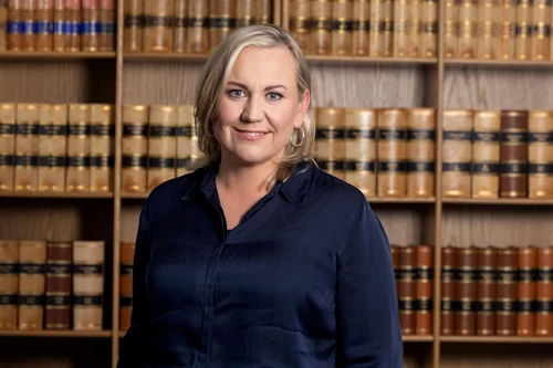 Þorbjörg S. Gunnlaugsdóttir dómsmálaráðherra