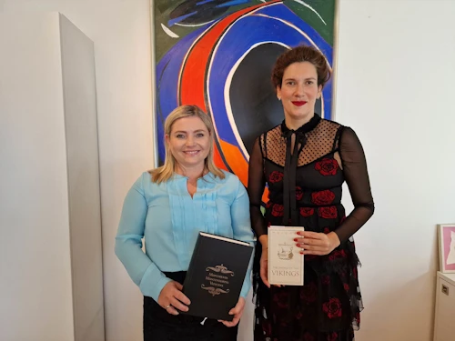 Lilja Dögg Alfreðsdóttir og Maša Vlaović.