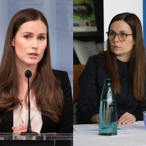 Forsætisráðherra Finnlands og Íslands, Sanna Marin og Katrín Jakobsdóttir