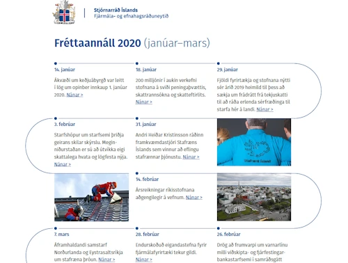 Úr fréttaannál ársins 2020