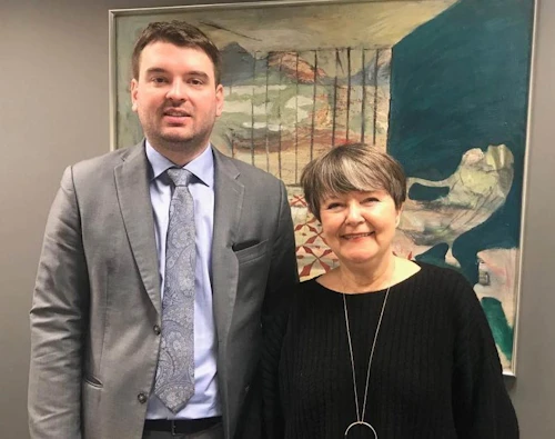 Ráðherra ásamt Sigríði
