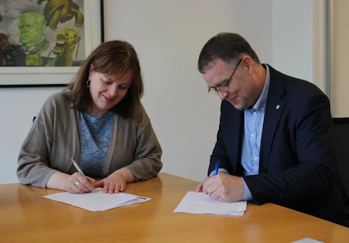 Svandís Svavarsdóttir og Björn Ingi Jónsson