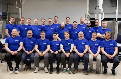 Íslenski hópurinn sem tók þátt í Locked Shields 2025.