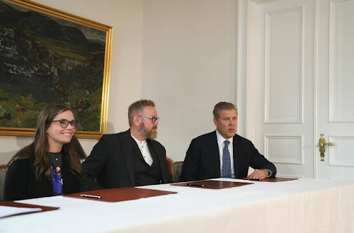 Frá undirritun samnings um þjónustu sérgreinalækna í Ráðherrabústaðnum 27. júní 2023