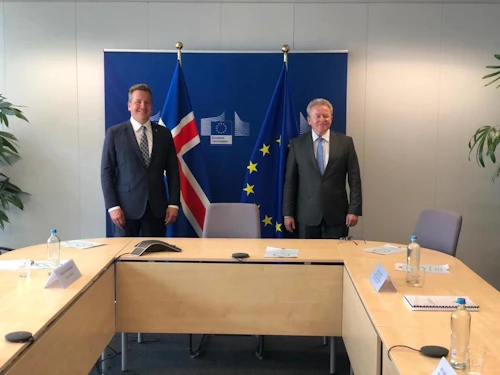 Guðlaugur Þór og Janusz Wojciechowski framkvæmdastjóri landbúnaðarmála ESB