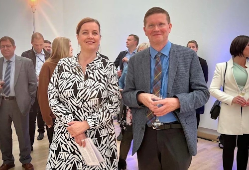 Svandís Svavarsdóttir matvælaráðherra og Benedikt Árnason ráðuneytisstjóri matvælaráðuneytis.