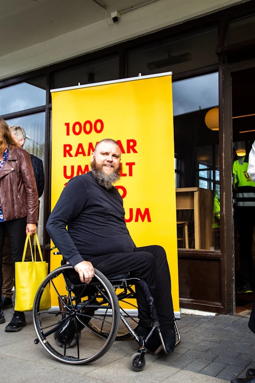 Haraldur Þorleifsson, hvatamaður verkefnisins Römpum upp Ísland.