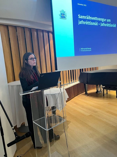 Katrín Jakobsdóttir forsætisráðherra.