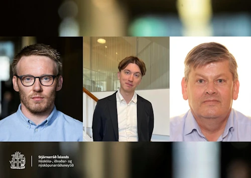 Frá vinstri: Úlfar Gíslason, Gylfi Þorsteinn Gunnlaugsson og Jón Ingi Benediktsson