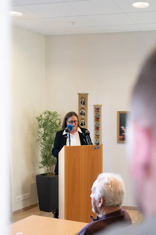 Inga Sæland kynnir áætlun um uppbyggingu hjúkrunarheimila fram til ársloka 2030.