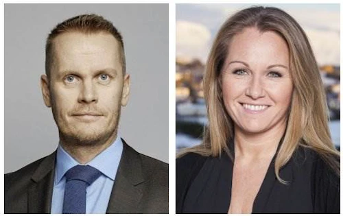 Páll Ásgeir Guðmundsson og Svanhildur Hólm Valsdóttir