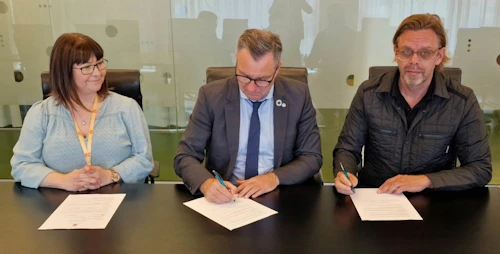 Frá undirritun samkomulags heilbrigðisráðuneytisins við Krýsuvíkursamtökin