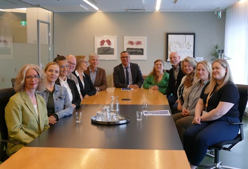 Frá skilafundi samráðshópsins með heilbrigðisráðherra