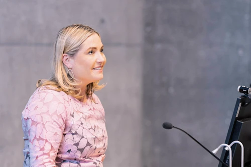 Lilja Dögg Alfreðsdóttir menningar- og viðskiptaráðherra. 