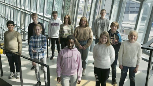Upptakturinn eru tónsköpunarverðlaun ungmenna þar sem þau senda inn hugmyndir að tónverkum og geta síðan fengið að full vinna verk  með aðstoð tónskálda. Mynd / UngRÚV