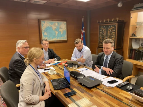 Utanríkisráðherra ræddi við Mike Pompeo á símafundi í dag