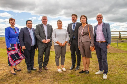Af fundi samstarfsráðherra Norðurlandanna sem fram fór á Hellu