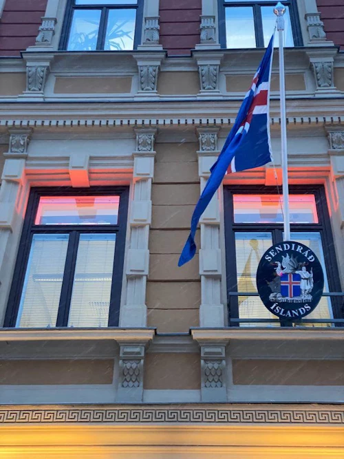 Sendiráð Íslands í Helsinki.