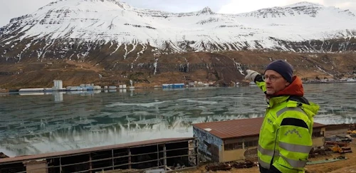 Jón Haukur Steingrímsson, jarðfræðingur hjá Eflu, lýsir atburðarás.