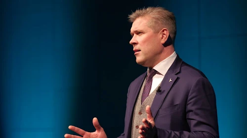 Bjarni Benediktsson fjármála- og efnahagsráðherra ræðir um framtíðarsýn í opinberum umbótum á viðburðinum.