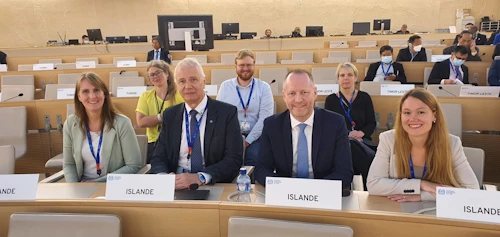 Fulltrúar Íslands á árlegu þingi Alþjóðavinnumálastofnunarinnar