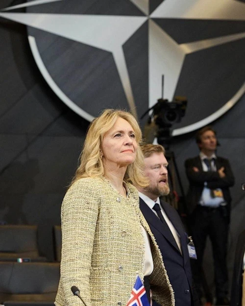 Þorgerður Katrín Gunnarsdóttir utanríkisráðherra.