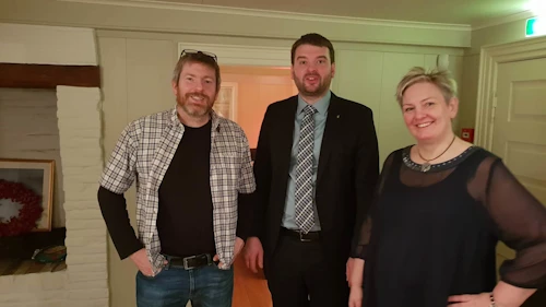 Hjalti Ómar Ágústsson, Ásmundur Einar Daðason og Elínbjörg Ragnarsdóttir