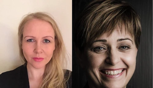 Birna Ágústsdóttir og Sigríður Kristinsdóttir