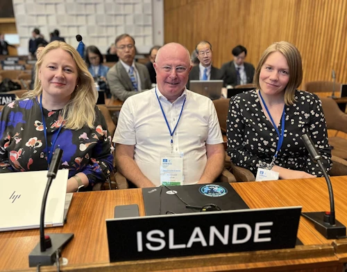 Sendinefnd Íslands á aðalfundi IOC
