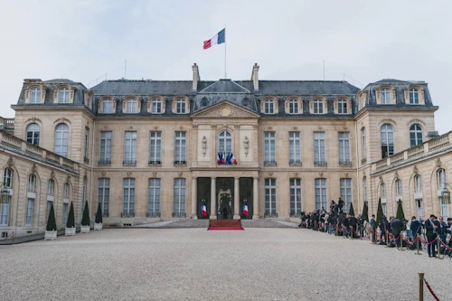 Elysée-höll í París.