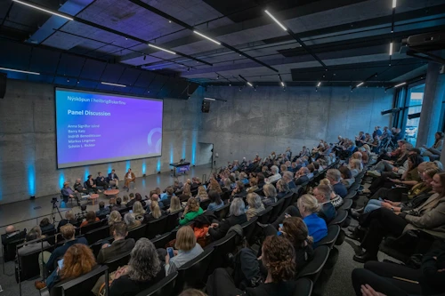 Frá ráðstefnu um nýsköpun í heilbrigðiskerfinu 1. október síðastliðinn