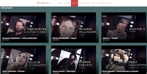 Fræðsluefni á vefnum listfyriralla.is
