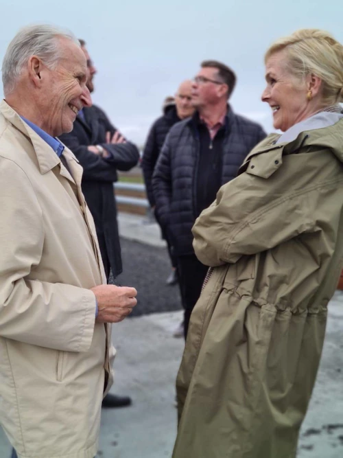 Ari Trausti Guðmundsson, alþingismaður, og Ragnhildur Hjaltadóttir, ráðuneytisstjóri.