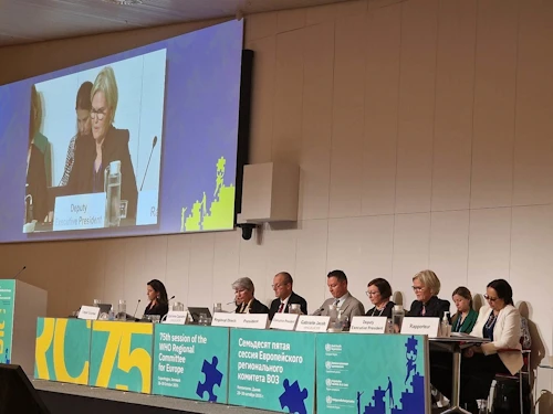 Frá fundi Evrópuskrifstofu WHO í október 2025