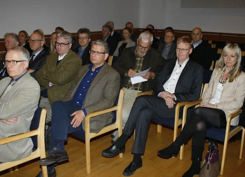 Frá forstöðiumannafundi dómsmálaráðunytis og samgöngu- og sveitarstjórnarráðuneytis.