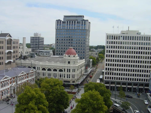 Frá Christchurch á Nýja-Sjálandi