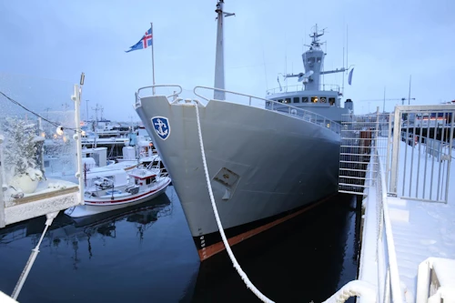Varðskipið Óðinn við Sjóminjasafnið