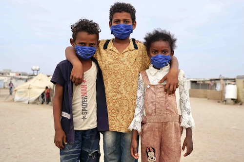 Ljósmyndir frá Jemen: UNOCHA/ Giles Clarke