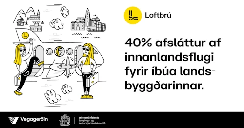 Loftbrú veitir 40%