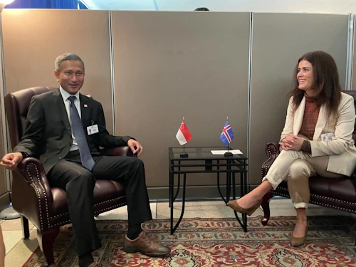 Fundur með Vivian Balakrishnan, utanríkisráðherra Singapúr