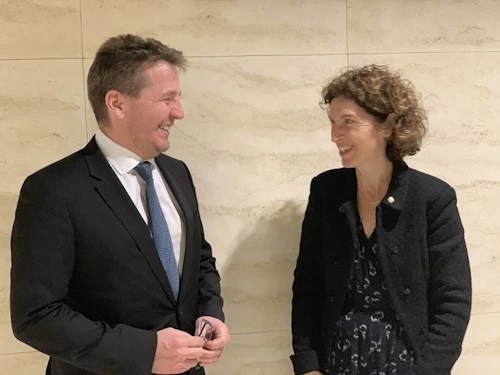 Guðlaugur Þór og Maria Ubach, utanríkisráðherra Andorra
