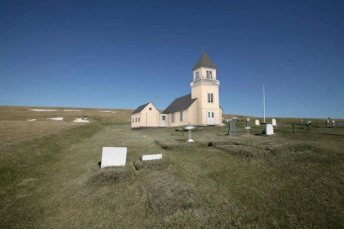 Tillaga að nýrri kirkju í Grímsey.
