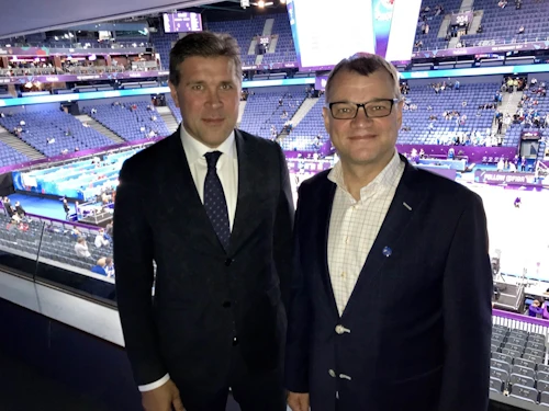 Bjarni Benediktsson, forsætisráðherra ásamt Juha Sipilä, forsætisráðherra Finnlands