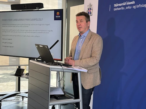 Guðlaugur Þór Þórðarson, umhverfis-, orku- og loftslagsráðherra.