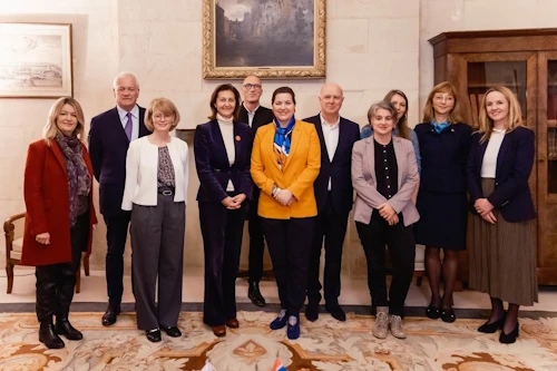 Við opnunarhátíð Boréales menningarhátíðarinnar í Normandí þar sem Ísland er í öndvegi og Eliza Reid, forsetafrú, heiðursgestur