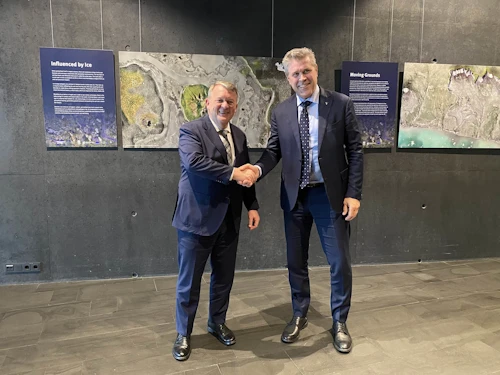 Bjarni Benediktsson utanríkisráðherra og Lars Løkke Rasmussen, utanríkisráðherra Danmerkur.